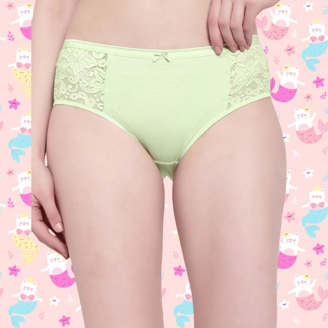 BTRUST Low Waist Side lace panel Bikini Panty with Medium Rear Coverage - Premium Panties from Btrust Fashion - Just $249.00! Shop now at Btrust Fashion
