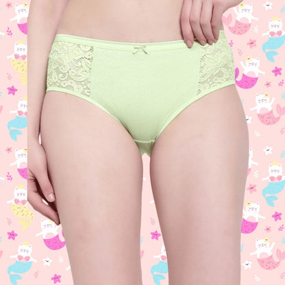 BTRUST Low Waist Side lace panel Bikini Panty with Medium Rear Coverage- Pack of 2 - Premium Panties from Btrust Fashion - Just $499.00! Shop now at Btrust Fashion